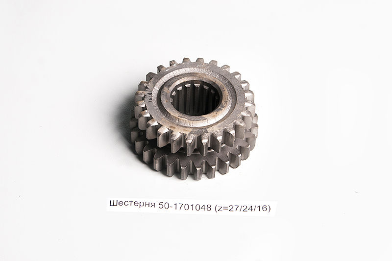 Шестерня 50-1701048-А (<strong>z=27/24/16)</strong>